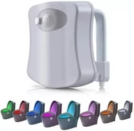 Taśmy LED - M001A  LAMPKA LED DO WC TOALETY CZUJNIK RUCHU ZMIERZCHU - miniaturka - grafika 1