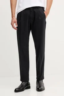 Joop! spodnie męskie kolor czarny proste 30047656 - Spodnie męskie - miniaturka - grafika 1