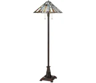 Lampy stojące - Quoizel QZ-MAYBECK-FL - Lampa podłogowa MAYBECK 2xE27/60W/230V - miniaturka - grafika 1