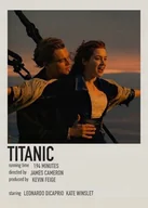 Podkładki pod mysz - PODKŁADKA POD MYSZ Z Nadrukiem 22x18 cm Titanic Film Vintage Tekst Prezent - miniaturka - grafika 1