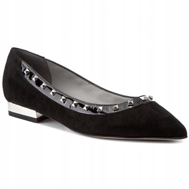 EVA MINGE DAMSKIE BALERINY SKÓRA CZARNE 36 3W3G5*