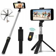 Pozostałe akcesoria do telefonów - KIJEK DO SELFIE TRIPOD STATYW SELFIE STICK PILOT BLUETOOTH DO iOS ANDROID - miniaturka - grafika 1