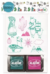 Stempelki, historie lamy - Scrapbooking - miniaturka - grafika 1