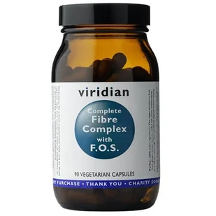 Viridian Fibre Complex with FOS Błonnik z F.O.S (90 kaps) 5060003594802 - Suplementy naturalne - miniaturka - grafika 1