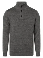 Swetry męskie - Superdry - Sweter męski, czarny|szary - miniaturka - grafika 1