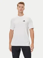 Koszulki sportowe męskie - adidas Koszulka techniczna Train Essentials Stretch Training IJ7020 Biały Regular Fit - miniaturka - grafika 1