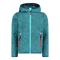 Kurtki i płaszcze dla dziewczynek - CMP Kurtka Knit-tech Dziecięca Z Kapturem Stałym - 3h19825 Kurtka Knit-Tech dla dzieci ze stałym kapturem Unisex - Dzieci i młodzież - miniaturka - grafika 1