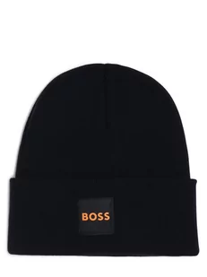 BOSS Orange - Czapka męska  Fantastico_Hat, niebieski - Czapki męskie - miniaturka - grafika 1