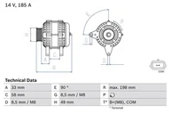 Alternatory - Alternator Bosch 0 986 083 560 - miniaturka - grafika 1