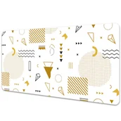 Podkładki na biurko - Ochronna podkładka na biurko Świat figur 90x45 cm - miniaturka - grafika 1