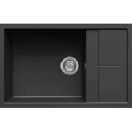Zlewozmywaki - Elleci Unico 310 G40 Nero - miniaturka - grafika 1