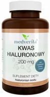 Witaminy i minerały - Medverita, Kwas hialuronowy 200 mg, 120 kaps. - miniaturka - grafika 1