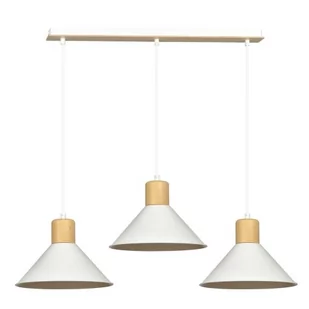Emibig Rowen lampa wisząca 3-punktowa biała 1045/3 1045/3 - Lampy sufitowe - miniaturka - grafika 2