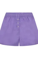 Bielizna nocna - Hunkemöller SHORT COTTON ESSENTIAL Fioletowy - miniaturka - grafika 1