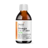 Serce i układ krążenia - OstroVit Pharma Omega 3-6-9 + ADEK Vege, 120 ml - miniaturka - grafika 1
