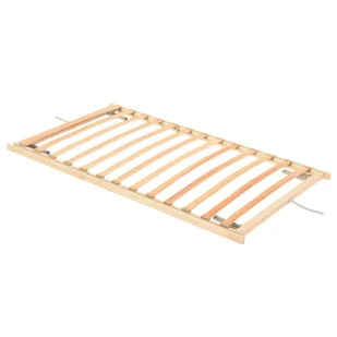 vidaXL Stelaż do łóżka z 13 listwami, regulacja głowa/nogi, 100x200cm - Stelaże pod materac - miniaturka - grafika 1