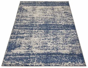 Ciemnoniebieski dywan nowoczesny do salonu E6-L47 - Dywany - miniaturka - grafika 1