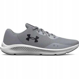 Męskie buty do biegania Under Armour Ua Charged Pursuit 3 szare - Buty sportowe męskie - miniaturka - grafika 1