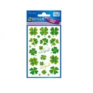 Przybory szkolne - Avery Zweckform Naklejki papierowe Na szczęście - miniaturka - grafika 1