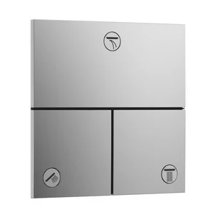 Hansgrohe ShowerSelect Comfort E Bateria Zawór odcinający do 3 odbiorników podtynkowy chrom 15573000 - odbiór osobisty: Kraków, Warszawa - Zawory i kraniki - miniaturka - grafika 1