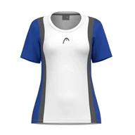 Koszulki i topy damskie - HEAD Club 25 Tech T-shirt damski, królewska biel - miniaturka - grafika 1