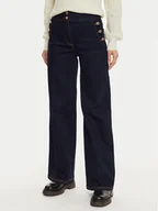 Spodnie damskie - Silvian Heach Jeansy Moldner GPA24304JE Granatowy Wide Leg - miniaturka - grafika 1