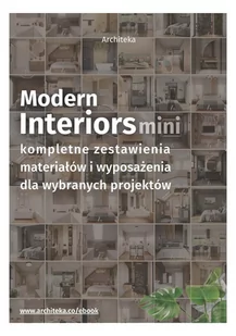 Modern interiors mini - E-booki - poradniki - miniaturka - grafika 1