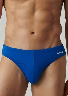 SLIPY KĄPIELOWE ATLANTIC KMT-340 WL25 NIEBIESKI (kolor niebieski, rozmiar L) - Majtki męskie SLIPY KĄPIELOWE ATLANTIC KMT-340 WL25 NIEBIESKI (kolor niebieski, rozmiar L) - Majtki męskie - miniaturka - grafika 1