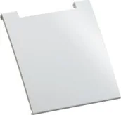 Gniazdka elektryczne - Bachmann BACHMANN KAPSA XX mała pokrywka, biała - miniaturka - grafika 1