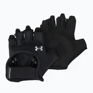 Rękawiczki sportowe damskie - Rękawiczki treningowe damskie Under Armour W'S Training black/silver - miniaturka - grafika 1