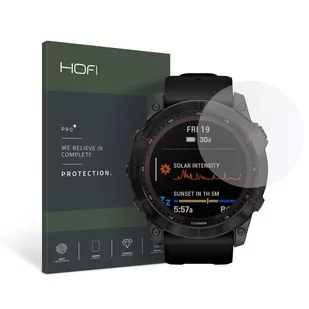 Hofi Szkło Hartowane Glass Pro+ do Garmin Fenix 7X - Akcesoria do smartwatchy - miniaturka - grafika 1