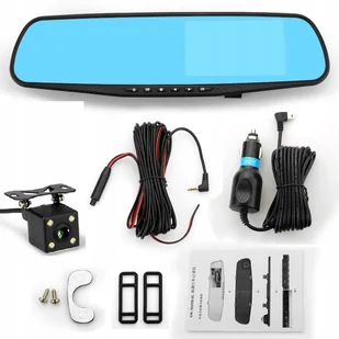 Rejestrator Jazdy Kamera Cofania W Lusterku 4LED - Kamery cofania - miniaturka - grafika 1