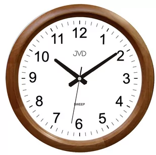 JVD Zegar ścienny NS8017.2 34 cm Cichy mechanizm uniwersalny 10289-uniw - Zegary - miniaturka - grafika 1