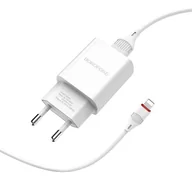 Ładowarki do telefonów - Ładowarka sieciowa BOROFONE, 2.1 A, 1 x USB - miniaturka - grafika 1