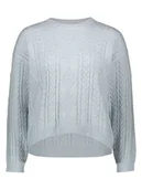 Swetry damskie - ONLY Sweter w kolorze szarym - miniaturka - grafika 1