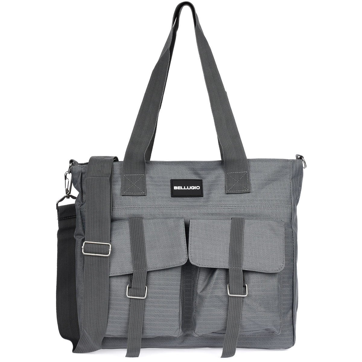 Torebka damska do pracy Bellugio- szara