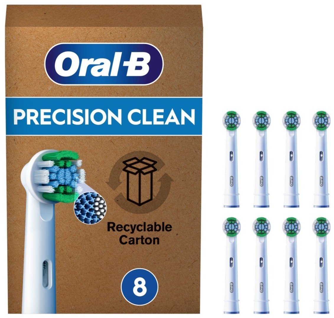 Końcówki do szczoteczki ORAL-B EB20RX 8 szt PrecisionClean WEPL LTBox