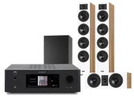 Kino domowe - NAD T 778 (czarny) + Diva 6 + 7 (dąb) + BASSO 880 (czarny) - miniaturka - grafika 1