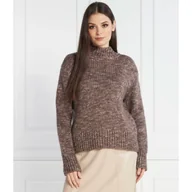 Swetry damskie - Joop! Wełniany sweter | Loose fit - miniaturka - grafika 1