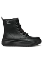 Buty dla dziewczynek - Geox Kozaki J Phaolae Girl J46ETC 000BC C9999 M Czarny - miniaturka - grafika 1