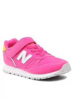 Buty dla dziewczynek - New Balance Sneakersy YV373WP2 Różowy - grafika 1
