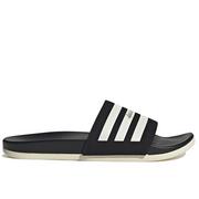 Buty sportowe męskie - Klapki adidas Sportswear Adilette Comfort GW5966 - czarno-białe - miniaturka - grafika 1