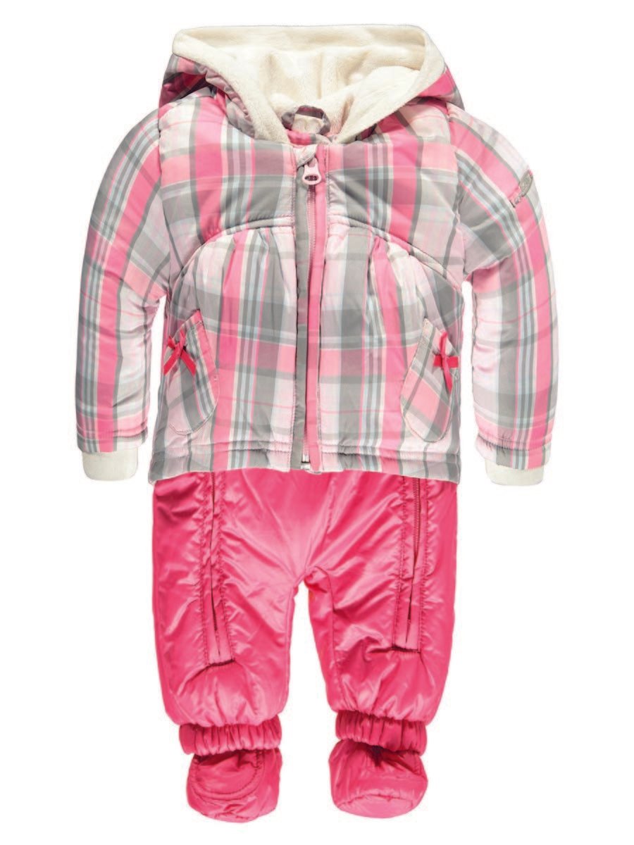 Niemowlęcy kombinezon zimowy róż Kanz r.80