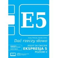 Powieści - KOMLOGO Dać rzeczy słowo. Ekspresja 5 - poziom 2 Marika Litwin, Iwona Pietrzyk - miniaturka - grafika 1