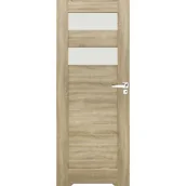 Drzwi wewnętrzne - Skrzydło drzwiowe VIRGO SET sonoma podcięcie 70 L - miniaturka - grafika 1