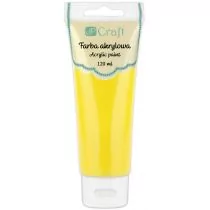 Farba akrylowa 120 ml school bus yellow DPFA-066) - Przybory szkolne - miniaturka - grafika 1