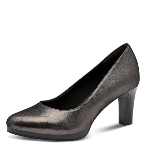 Tamaris Pewter damskie czółenka 1-22433-41, rozmiar 39, Pewter, 39 EU