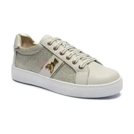 Buty dla dziewczynek - Patrizia Pepe Skórzane sneakersy - miniaturka - grafika 1