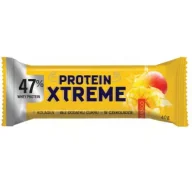 Batony proteinowe - Dobry Squad Baton proteinowy xtreme z mango w czekoladzie mlecznej bez dodatku cukru 40 g - miniaturka - grafika 1