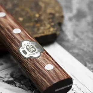 Kanetsune Shirogami #2/SS Nóż Santoku 16,5 cm - Noże kuchenne - miniaturka - grafika 4